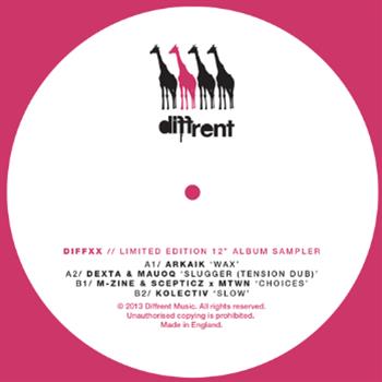 Evolution Of The Giraffe Album Sampler - VA (Ltd. 12" Pink Vinyl) - Diffrent Music