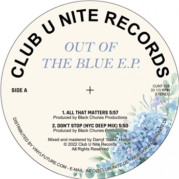Black Chunes Productions / Manhattan Project - Out Of The Blue E.P. - Club U Nite