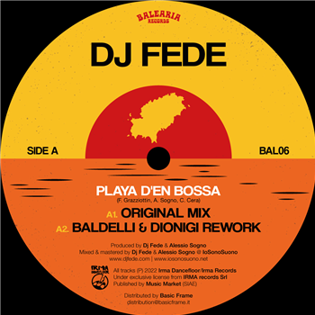 Dj Fede - Playa den Bossa - Balearia Records