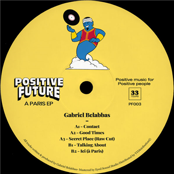 Gabriel Belabbas - À Paris EP - Positive Future