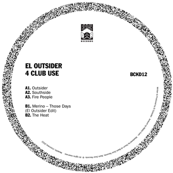 El Outsider - 4 Club Use - Back Door Records