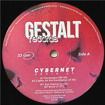 Cybernet - Druid EP - Gestalt Records