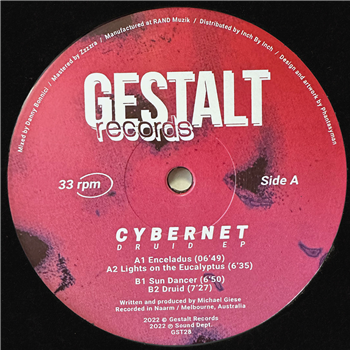 Cybernet - Druid EP - Gestalt Records Cybernet - Druid EP - Gestalt Records
