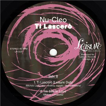 Nu-Cleo - TI LASCERO - LEISURE RECORDS