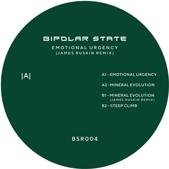 Bipolar State - Emotional Urgency (incl. James Ruskin remix) - Bipolar State Bipolar State - Emotional Urgency (incl. James Ruskin remix) - Bipolar State