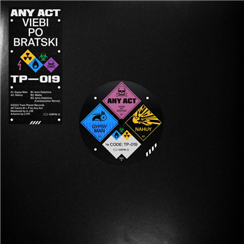 Any Act - Viebi Po Bratski [stickered sleeve] - Tram Planet Records