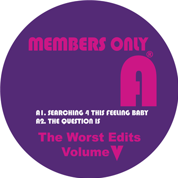 Members Only - THE WORST EDITS VOL 5 - 2x12" - Members Only