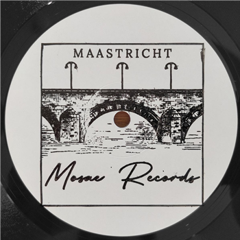 Morten B. / MK.06 - Untitled (Handstamped Black Vinyl) - Mosae Records Morten B. / MK.06 - Untitled (Handstamped Black Vinyl) - Mosae Records