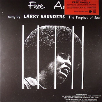 Free Angela: Sung By Larry Saunders The Prophet Of Soul (reissue) - Secret Stash Records Free Angela: Sung By Larry Saunders The Prophet Of Soul (reissue) - Secret Stash Records