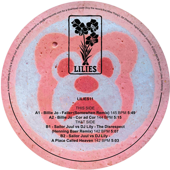 Billie Jo / Sailor Juul / DJ Lily - LILIES11 - Lilies Billie Jo / Sailor Juul / DJ Lily - LILIES11 - Lilies