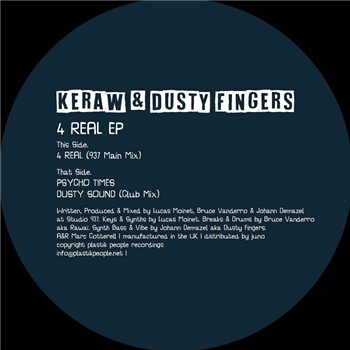 Keraw / Dusty Fingers - 4 Real EP - Plastik People