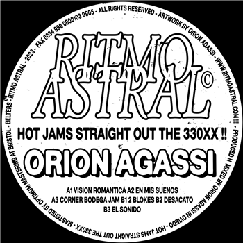 Orion Agassi - Hot Jams Straight Out The 330XX !! - BELTERS