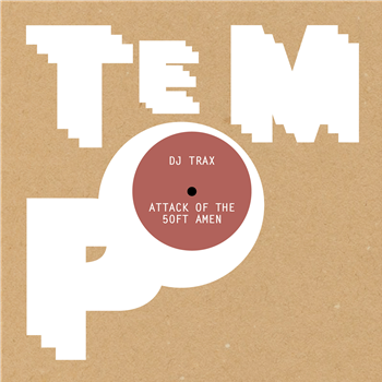 DJ Trax - Attack Of The 50ft Amen (Ltd. 12" Clear Vinyl inc. Numbered Insert & Download Code) - Tempo Records
