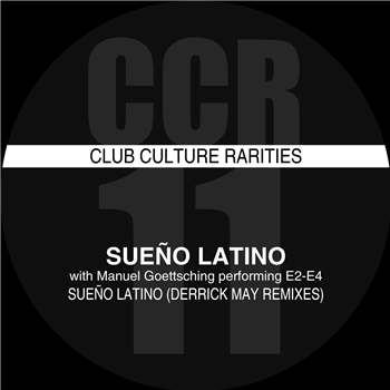 SUENO LATINO w/Manuel Goettsching performing E2-E4 - SUENO LATINO (Derrick May Remix) (180G Marbled Yellow Vinyl) - Club Culture Rarities -Dfc