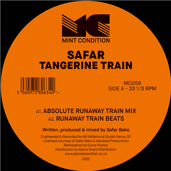 Safar - Tangerine Train - MINT CONDITION