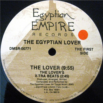 The Egyptian Lover - The Lover (Long Version) - Egyptian Empire Records