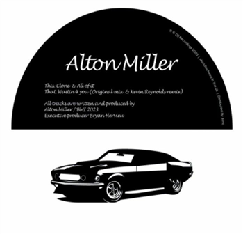 Alton Miller - Waitin 4 You (feat Kevin Reynolds remix) (heavyweight vinyl 12") - D3 Elements