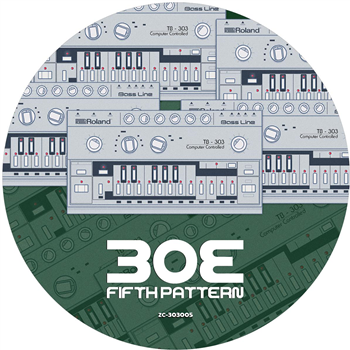Unknown - 303 Fifth Pattern [clear vinyl / stickered sleeve / incl. inserts] - Zodiak Commune Records