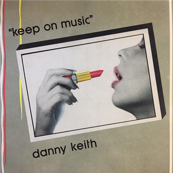 Danny Keith - Keep On Music 12" - Blanco Y Negro