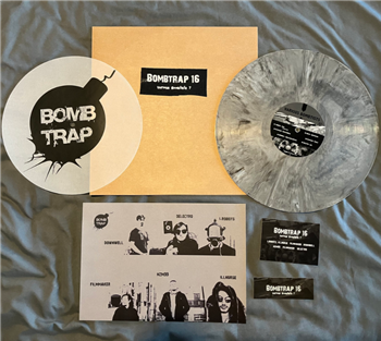 Various Bombtists 07 - BOMBTISTS007 (Silver Vinyl, Stikcers, Infosheet Butter Rug + Craftpack Cover with glued Patch) - BOMBTRAP