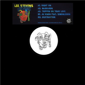 Lee Stevens - Maskaron EP - Luv Shack Records Lee Stevens - Maskaron EP - Luv Shack Records