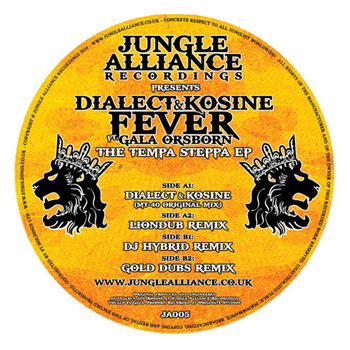 Dialect & Kosine Featuring Gala Orsborn - The Tempa Steppa EP - Jungle Alliance Recordings Dialect & Kosine Featuring Gala Orsborn - The Tempa Steppa EP - Jungle Alliance Recordings