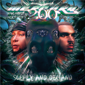 Mercury 200 feat. Apoc Krysis & MCR-T  - Supply and Demand [blue marbled vinyl / printed sleeve / 180 grams] - Gangster Of The Groove
