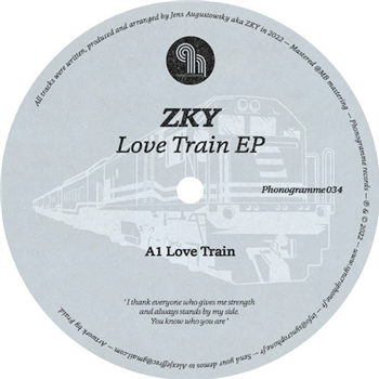 ZKY (CAB DRIVERS) - Love Train EP - PHONOGRAMME