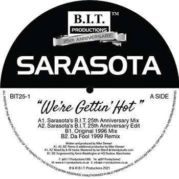 Sarasota - Were Getting Hot - B.I.T. Productions