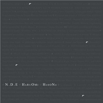 HARUOMI HOSONO - N.D.E. (2 X LP) - Rush Hour