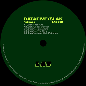 Datafive/Slak – Patience - Lab Music