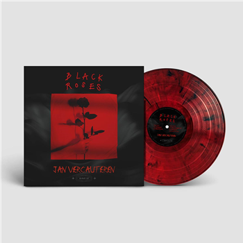 Jan Vercauteren - Black Roses EP [red marbled vinyl / printed sleeve] - Rave Alert Records