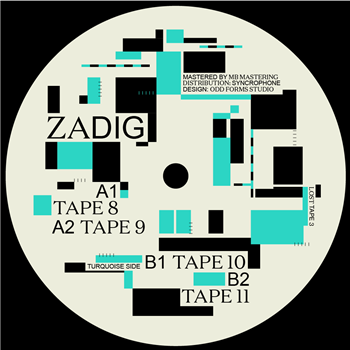 Zadig - Lost Tape #3 (Turqoise Vinyl) - CONSTRUCT RE-FORM