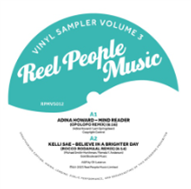 VARIOUS ARTISTS - REEL PEOPLE MUSIC : VINYL SAMPLER VOLUME 2 (TURQUOISE VINYL) - REEL PEOPLE MUSIC LTD
