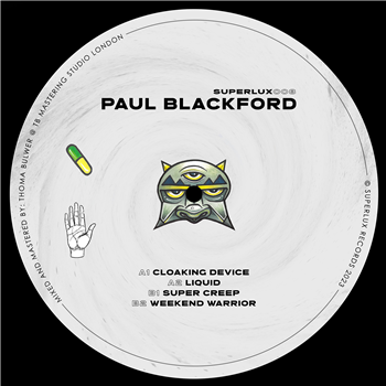 Paul Blackford - Weekend Warrior EP - Superlux Records