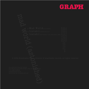 GRAPH - Mad World (astonished) (incl. dl card) - Krachladen Dub GRAPH - Mad World (astonished) (incl. dl card) - Krachladen Dub
