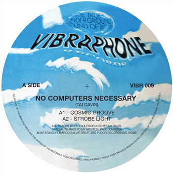 TAI DAVIS - No Computers Necessary - Vibraphone Records