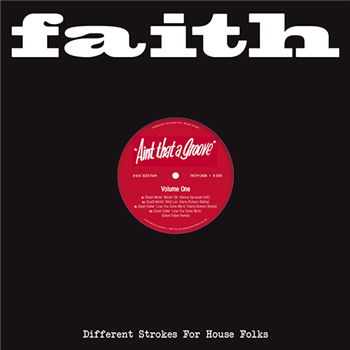 Various Artists - Faith presents Aint That A Groove Volume 1 - Faith Various Artists - Faith presents Aint That A Groove Volume 1 - Faith