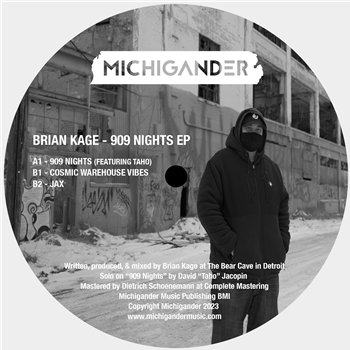 Brian Kage - 909 Nights - MICHIGANDER