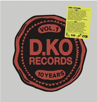Various Artists - D.KO 10YEARS Vol.1 2x12" - D.KO