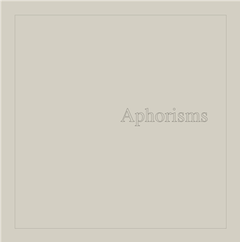 Graham Lambkin - Aphorisms - Blank Forms Editions Graham Lambkin - Aphorisms - Blank Forms Editions