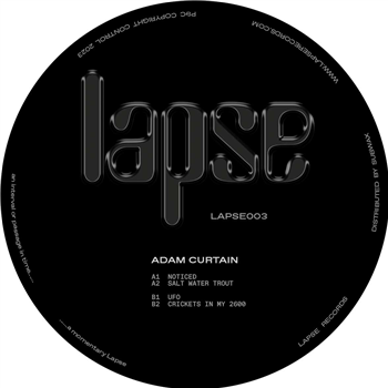 Adam Curtain - LAPSE003 (180G) - Lapse Records