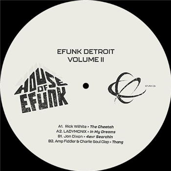 Rick Wilhite / LADYMONIX / Jon Dixon / Amp Fiddler & Charlie Soul Clap - EFUNK Detroit Vol. 2 - HOUSE OF EFUNK RECORDS