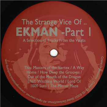 Ekman - The Strange Vice of.. Ekman - Part 1 - Creme
