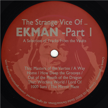Ekman - The Strange Vice of.. Ekman - Part 1 - Creme Ekman - The Strange Vice of.. Ekman - Part 1 - Creme