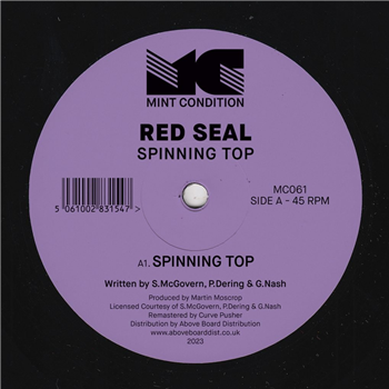 Red Seal - Spinning Top - MINT CONDITION