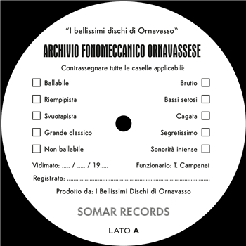 I Bellissimi Dischi di Ornavasso - Archivio Fonomeccanico 1.0 - SOMAR Records