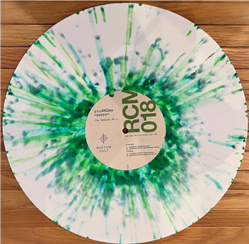 youANDme - PPPPP - The RemixesPt.1 - 180 gram splattered white / green  Vinyl  - PPPPP