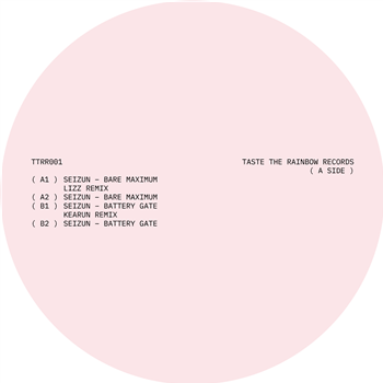 Seizun - Taste The Rainbow 001 - Taste The Rainbow Records