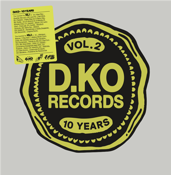 Various Artists - D.KO 10YEARS Vol.2 (2 X 12") - D.KO Records